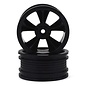 RPM R/C Products RPM81552  RPM Gloss Black “N2O” Resto-Mod Sedan Wheels (2)
