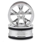 RPM R/C Products RPM81553  RPM Chrome “N2O” Resto-Mod Sedan Wheels (2)
