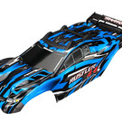 Traxxas TRA6718X  Blue Rustler® 4X4 Body w/ Supports