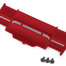 Traxxas TRA6721R  Red Rear Wing w/ Hardware: Rustler 4x4
