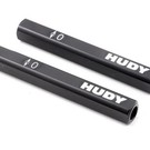 Hudy HUD107702  Chassis Droop Gauge Blocks 10mm 1/10