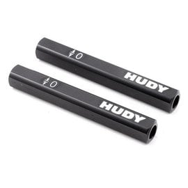 Hudy HUD107702  Chassis Droop Gauge Blocks 10mm 1/10