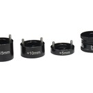 HOT RACING HRASD1420RH01  Aluminum Ride Height Gauge 14-20mm plus 5/10/15mm