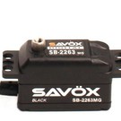 Savox SB2263MG-BE  Black Edt LP Brushless Digital Servo 0.07/138.9 2263