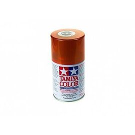 Tamiya TAM86061 PS-61 Lexan Metallic Orange Spray Paint, 100ml Spray Can