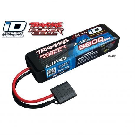 TRA2832X 5000mAh 11.1v 3-Cell 25C LiPo Battery ATON W/ iD Plug