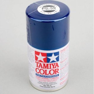 Tamiya TAM86059 Spray Lacquer PS59 Dark Metallic Blue 3 oz  86059