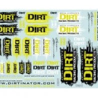 J Concepts JCO7999  Dirt Racing Products Decal Sheet (2)