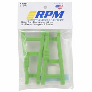 RPM R/C Products RPM80184 Green Rear A-arms e-Stampede 2wd & Electric Rustler