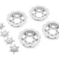 J Concepts JCO2668-3  White Tracker MT Truck Wheel Mock Beadlock Rings (4)