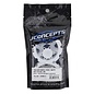J Concepts JCO2668-3  White Tracker MT Truck Wheel Mock Beadlock Rings (4)