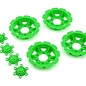 J Concepts JCO2668-5  Green Tracker MT Truck Wheel Mock Beadlock Rings (4)