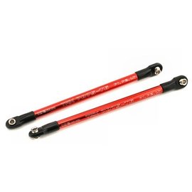 Traxxas TRA5318X  Red Alu Push Rod Assembled W/Rod Ends(2)