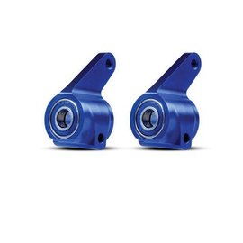 Traxxas TRA3636A  Blue Alu Steering Blocks w/ Ball Bearings (2)