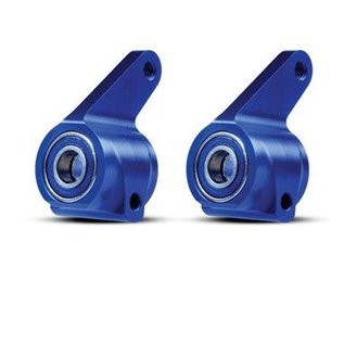Traxxas TRA3636A  Blue Alu Steering Blocks w/ Ball Bearings (2)
