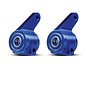 Traxxas TRA3636A  Blue Alu Steering Blocks w/ Ball Bearings (2)