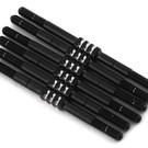 J Concepts JCO2557-CALB  Yokomo YZ-2 CA L3 Fin Black Titanium Turnbuckles (6) 2557CALB