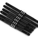 J Concepts JCO2557-DTMB  Yokomo YZ-2 DTM 3.0 Fin Black Titanium Turnbuckles (6) 2557DTMB