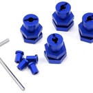 STRC SPTST1654-17B  Blue 17mm Hex Conversion Kit for Slash 4X4,  Rustler 4X4, Stampede 4X4