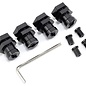 STRC SPTST1654-17BK  Black 17mm Hex Conversion Kit for Slash 4X4,  Rustler 4X4, Stampede 4X4