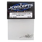 J Concepts JCO2840S  Silver Compact, Angled Body Clips, (10)