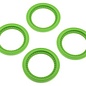 J Concepts JCO2651-5  Green Tribute Wheel Mock Beadlock Rings, Glue-on-Set (4pcs) 26515