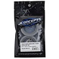 J Concepts JCO2651-8  Silver Tribute Wheel Mock Beadlock Rings, Glue-on-Set (4pcs)