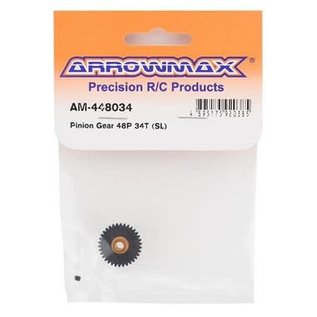 Arrowmax AM-448034  48P 34T Molded Lightweight Pinion Gear ( SL )