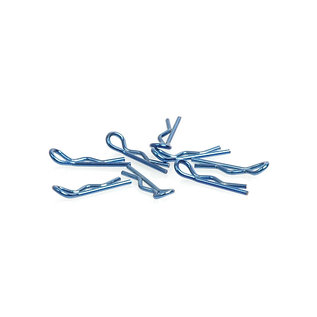 Core RC CR068  Blue Metallic Blue Small Body Clips (8)