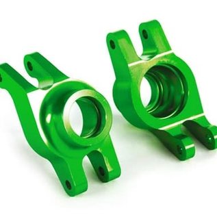 Traxxas TRA8952G  Green Anodized Rear Stub Axle Carriers (2)
