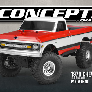 J Concepts JCO0416  1970 Chevy C10 12.3" Wheelbase Crawler Body