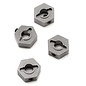 STRC SPTST1654GM  Gun Metal Aluminum 12mm Hex Adapters (4) Slash 4x4 STRC SPTST1654GM  Gun Metal Aluminum 12mm Hex Adapters (4) Slash 4x4