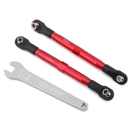 Traxxas TRA6742R  Red Alu 87mm Toe Links (2) Hoss Rustler Slash Stampede 4x4