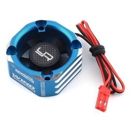 Yeah Racing YEA-YA-0576BU  Blue Aluminum 30x30mm Case Booster Fan