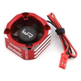 Yeah Racing YEA-YA-0576RD  Red Aluminum 30x30mm Case Booster Fan