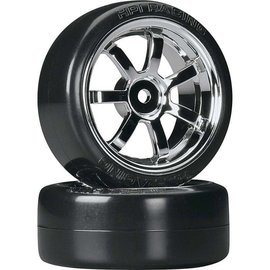 HPI HPI4739  T-Drift/Rays 57S Wheels 26mm Chrome (2)