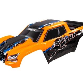 Traxxas TRA7811  Orange X-Maxx Monster Truck Pre-Painted Body 7811