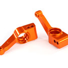 Traxxas TRA1952T  Orange Alu Rear Stub Axle Carriers (2) Hoss Rustler Slash Stampede 4wd