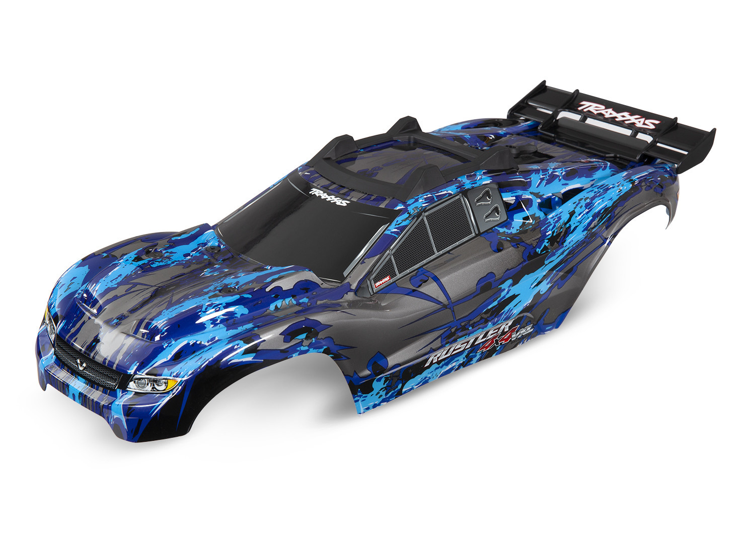 Carrosserie Traxxas 6718 Pour Rustler 4X4 - Rouge, Pièce D'origine Neuve