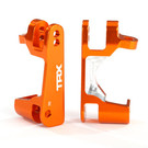 Traxxas TRA6832A  Orange Alu Caster Block Set (2) 1/10 4x4 XO-1