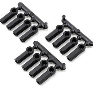 RPM R/C Products RPM73372 Heavy Duty Rod Ends (12) 4-40 – Black
