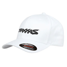 Traxxas TRA1188-WHT-SM Traxxas Logo Flexfit Hat White Small / Medium