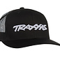 Traxxas TRA1182-BLK  Black Traxxas Logo Trucker Hat Curve Bill