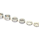Traxxas TRA2539  Aluminum spacers: 3x6x1.5mm (2)/ 3x6x2.5mm (1)/ 3x6x3.8mm (2)
