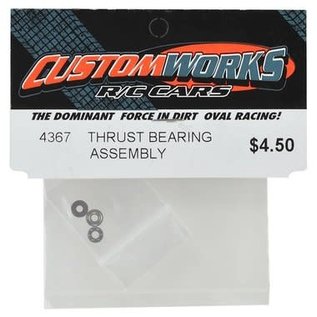 Custom Works R/C CSW4367  Thrust Bearing Assembly for Outlaw 3 & 4, Intimidator 7 & 7 DD and Enforcer 7 & 7 DD