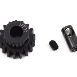 Protek RC PTK-8060  32P 17T Steel Pinion Gear w/3.17mm Reducer Sleeve (Mod .8) w/5mm Bore