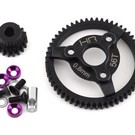 HOT RACING HRASTE256  32P 18T Steel Pinion & 56T Spur Gear Set (Purple)