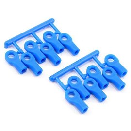 RPM R/C Products RPM80475 Short Traxxas Turnbluckle Rod End Set (Blue) (12)