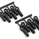 RPM R/C Products RPM80512 RPM Long Traxxas Turnbuckle Rod End Set (Black) (12)