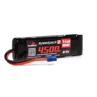 Dynamite DYNB2082EC  8.4V 4500mAh 7-Cell Speedpack2 Flat NiMH Battery: EC3